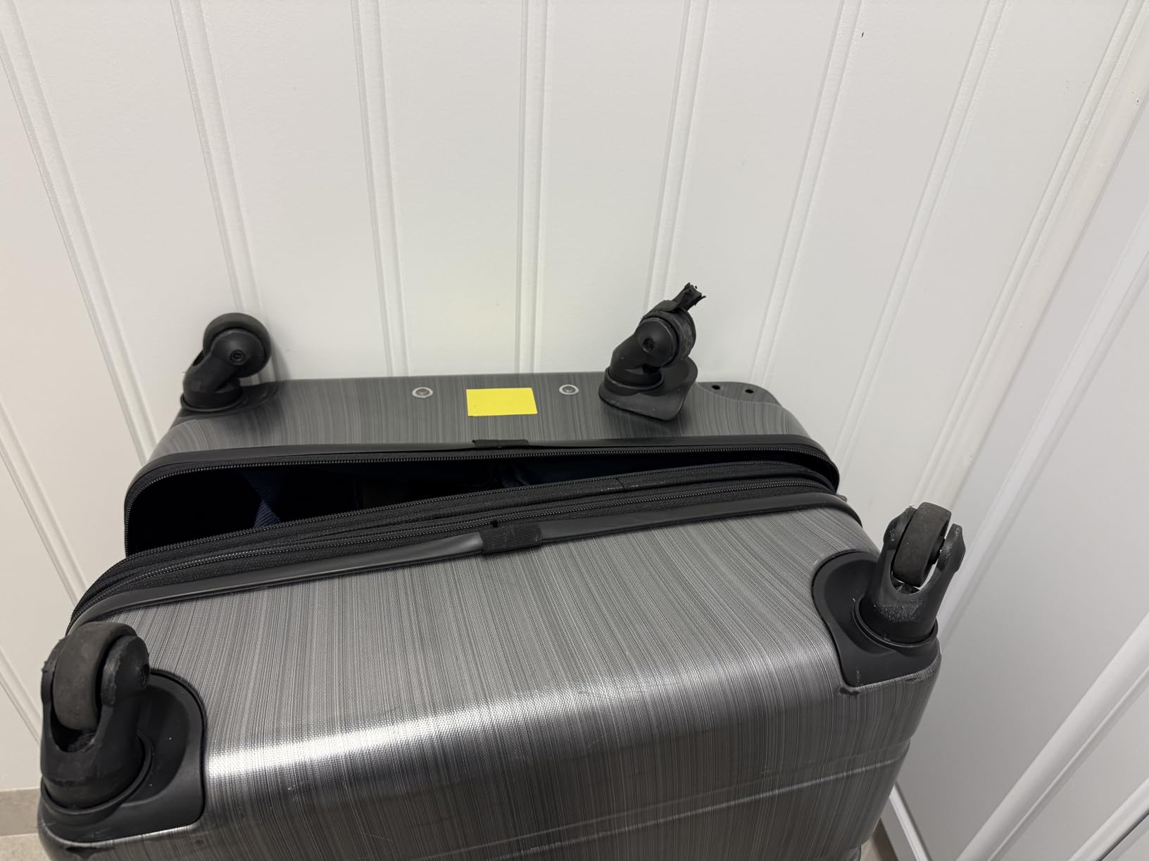 Coolife Large Checked Luggage Hardside Suitcase with Spinner Wheels, 28in customer photo 2