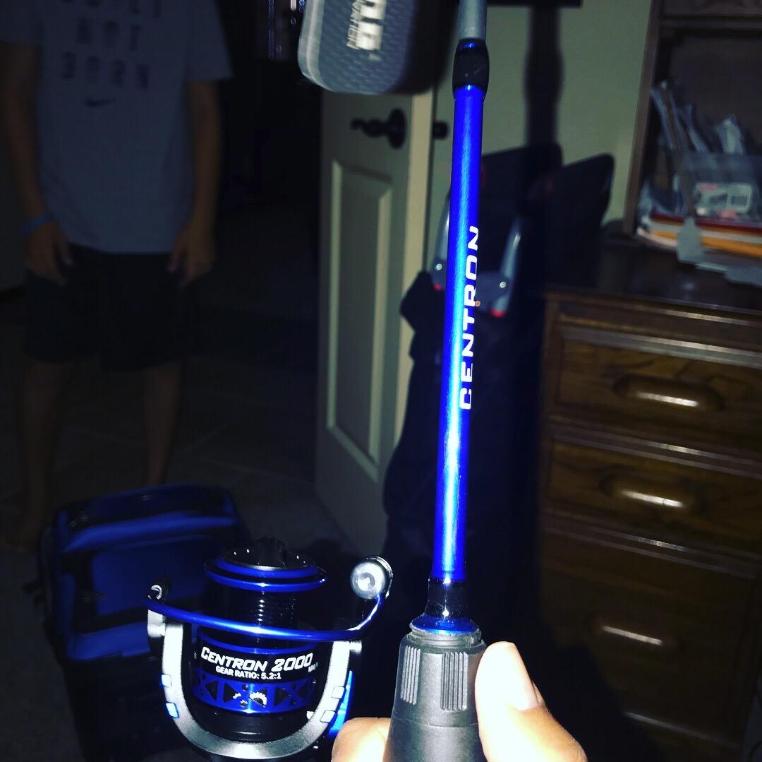 KastKing Centron Fishing Rod and Reel Combo, Baitcaster & Spinning Combo | 2-Piece Rod Blanks, Stainless Steel Guides with Ceramic Rings, EVA Handle with Fighting Butt, Freshwater Fishing customer photo 1