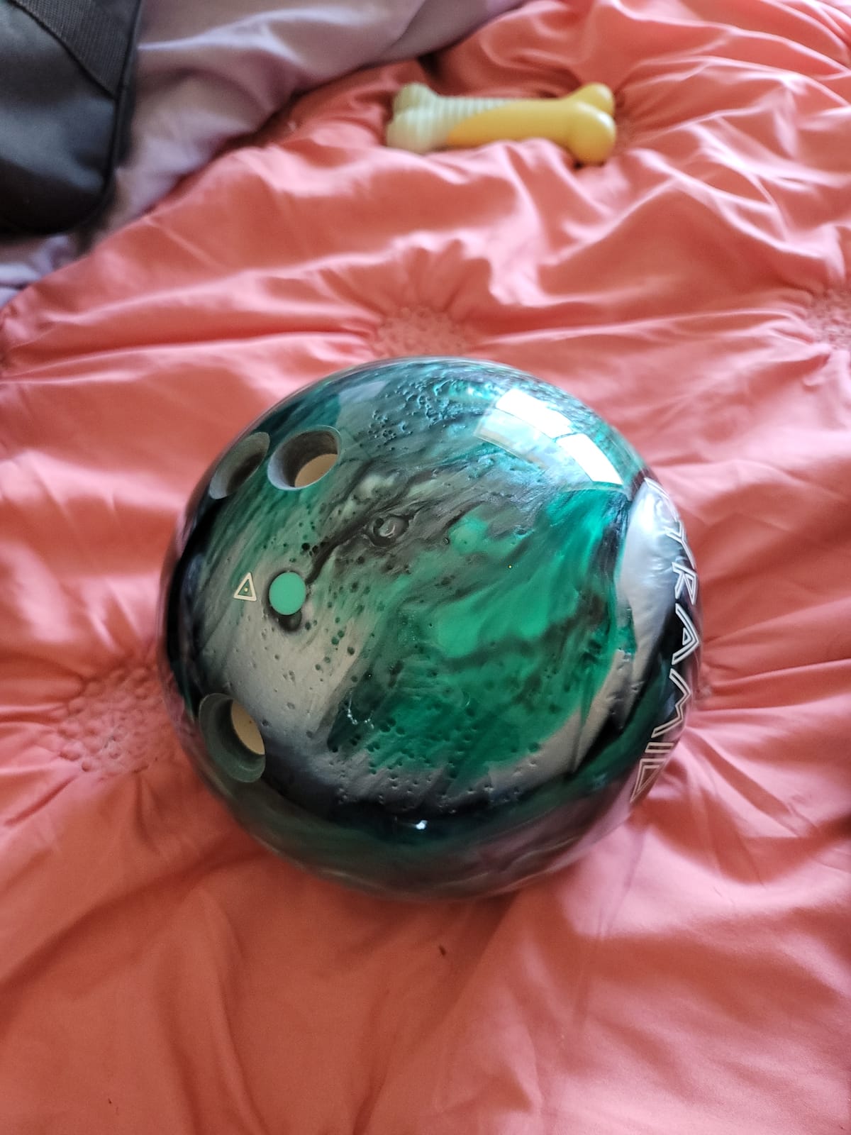 Pyramid Path Polyester Bowling Ball customer photo 2