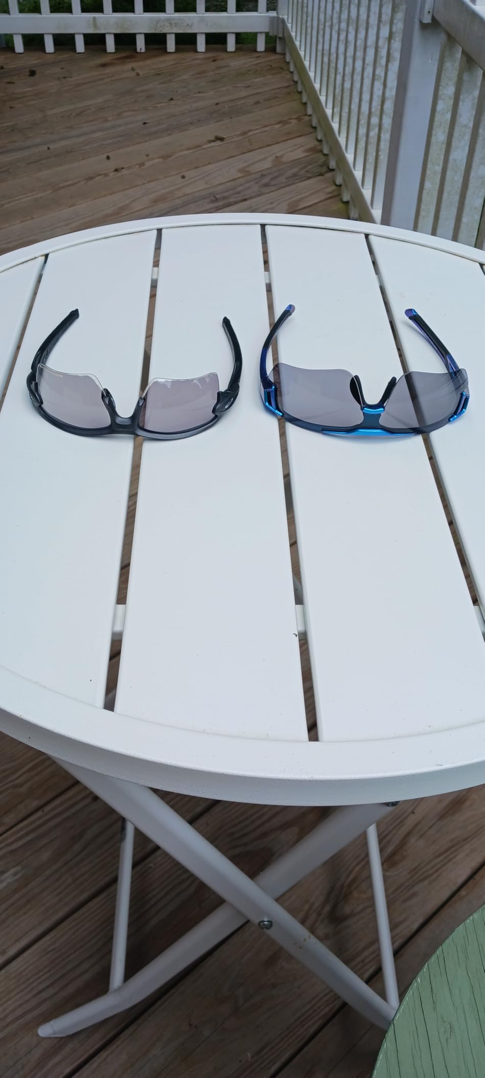 ROCKBROS 22g Photochromic Sports Sunglasses Anti Fog Cycling Sun Glasses customer photo 1