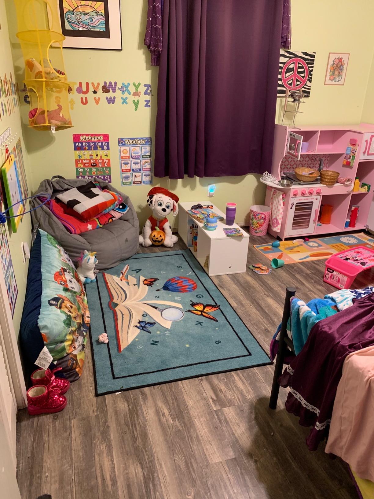 Flagship Carpets Explore Through Reading Children's Educational Area Rug for Kids Bedroom Mat, Home Play Room or Classroom Carpet, 3' x 5', Multicolor customer photo 2