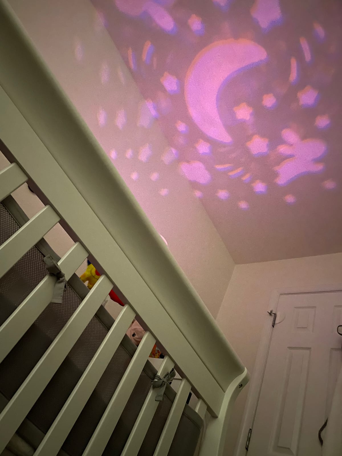 Baby Crib Mobile with Music and Lights - Rotating Musical Mobile for Crib with Star Projector, Calming Lullabies, Nature Sounds - Nursery Crib Toys for Newborn Boys and Girls Ages 0-5 Months customer photo 1