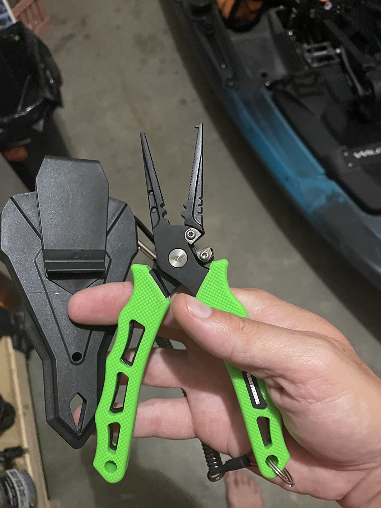 KastKing Cutthroat 7 inch Fishing Pliers, Ice Fishing, Gift for Men customer photo 1