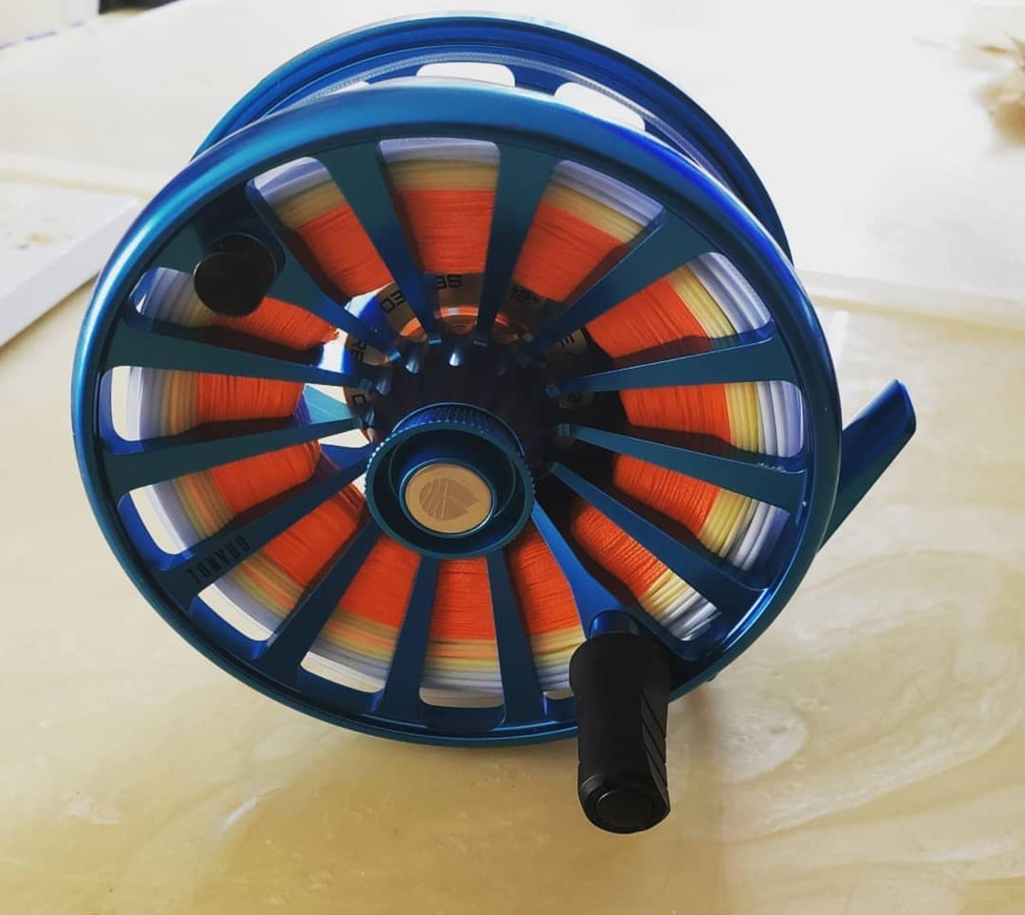 Redington Grande Fly Fishing Reel, Heavyweight Big Game Fly Reels, Freshwater and Saltwater, Super-Torque Drag System, Black, 5/6 customer photo 2