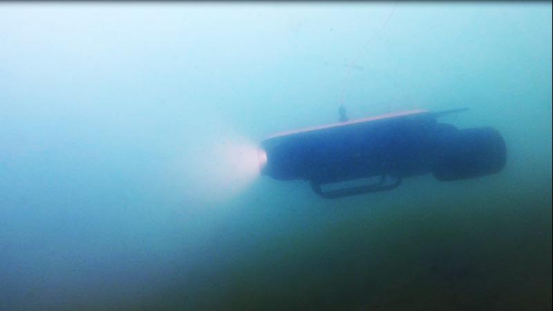 150M Tether Titan Professional Underwater Drone ROV AUV Robot with 4K UHD Action Camera Remote Control Real-time Steaming Undersea Detection for Viewing, Recording, Fishing, Salvage Work (150M Titan) customer photo 1