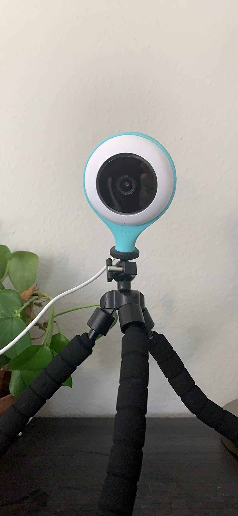 Lollipop Baby Monitor (Turquoise) - Full-Featured Smart Wi-Fi Camera of True Crying Detection with Extra in-App Plan of Breathing Monitoring/Sleep Tracking-Accessories Free/7 Days Trial Period customer photo 2