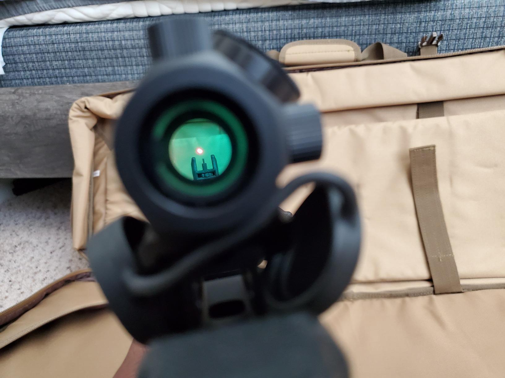 Feyachi Red Dot Sight for Rifle 4 MOA Red Dot Sight Scope with Riser Mount customer photo 1