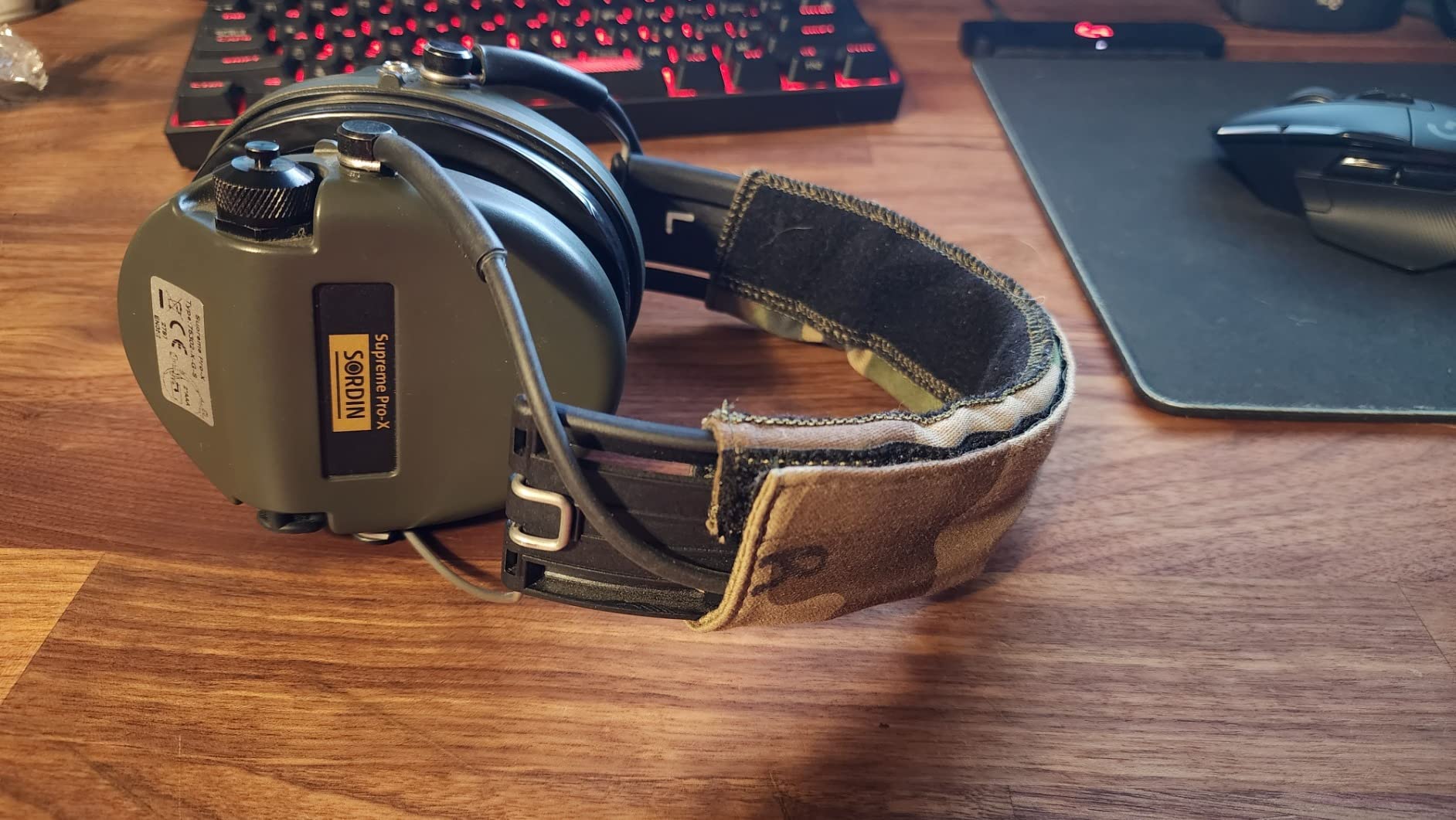 Sordin Pro-X Ear Muffs - Active and Electronic Ear Defenders w/Camo Headband - Gel Pads - Earmuffs for Hunting & Shooting customer photo 1