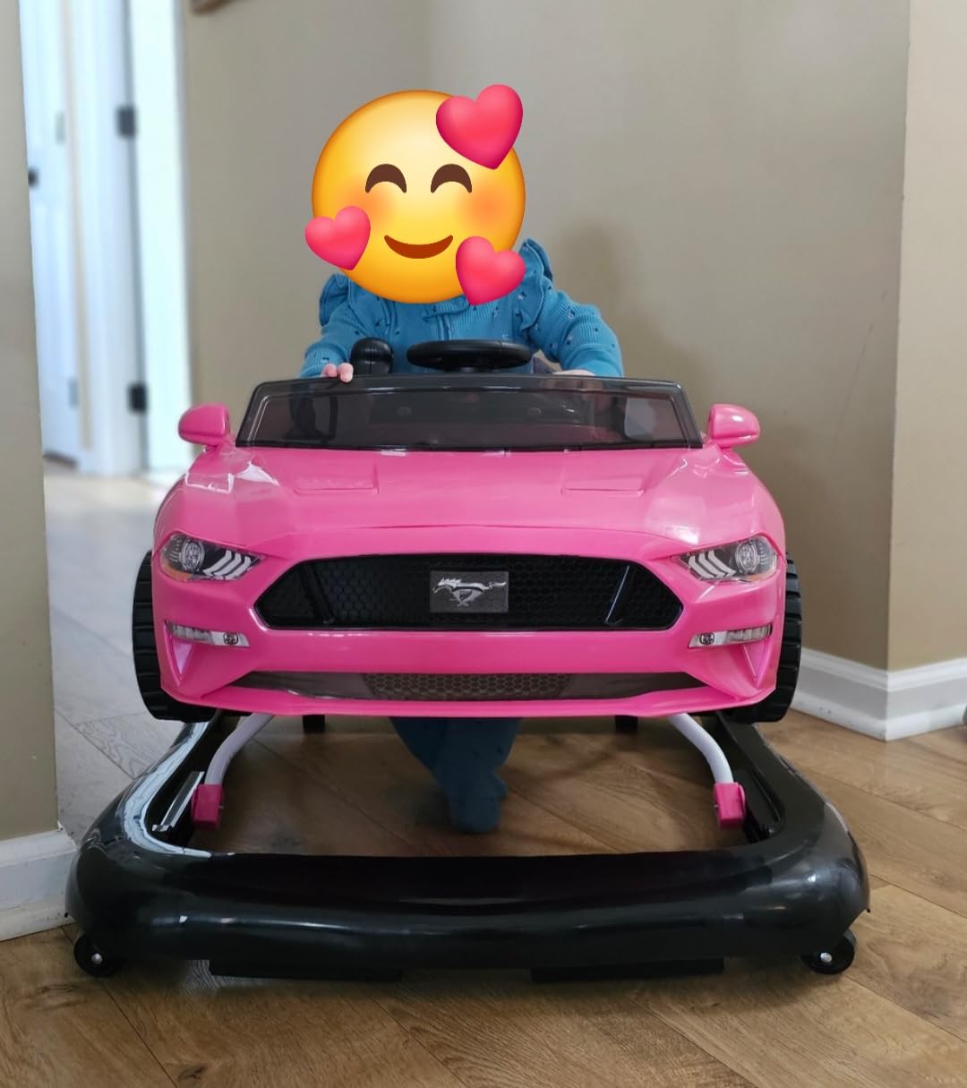Bright Starts John Deere 4-in-1 Gator Green Baby Activity Center & Push Walker with Removable Interactive Steering Wheel Toy, 6 Months and up customer photo 2