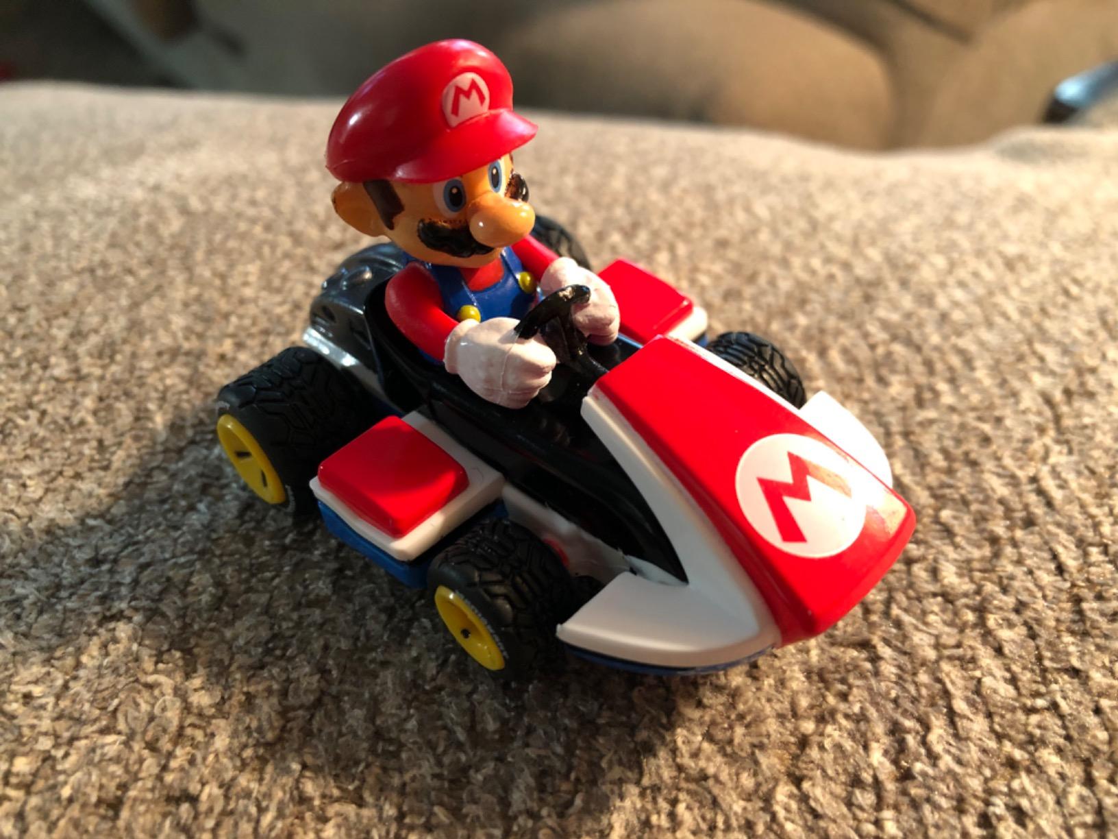 Carrera GO Mario Kart Slot Car Race Track Set - Battery Powered (Ages 5+) customer photo 1
