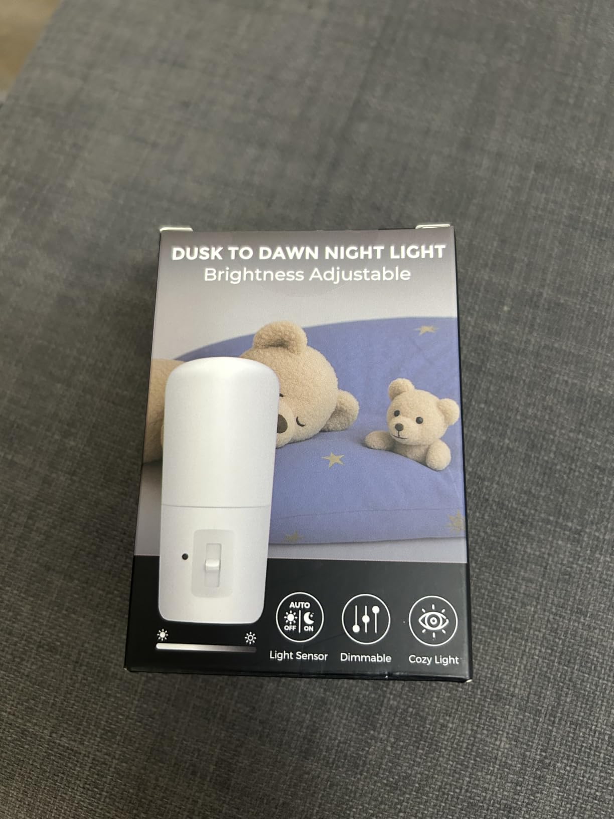 LOHAS-LED Plug in Night Light, Dimmable LED Night Lights Dusk to Dawn 2Pack customer photo 2