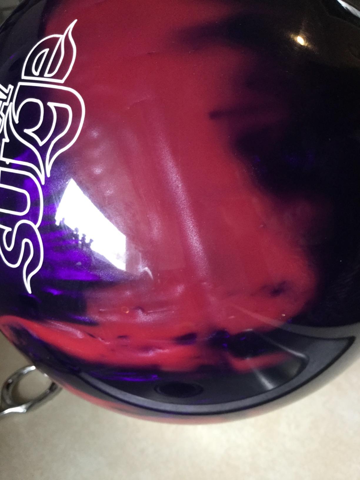 Storm Tropical Surge Bi-colored Recreational Bowling Ball 21.8 cm L x 22.4 cm W x 24.1 cm H 1 Ball 1 Set 1 Piece customer photo 1