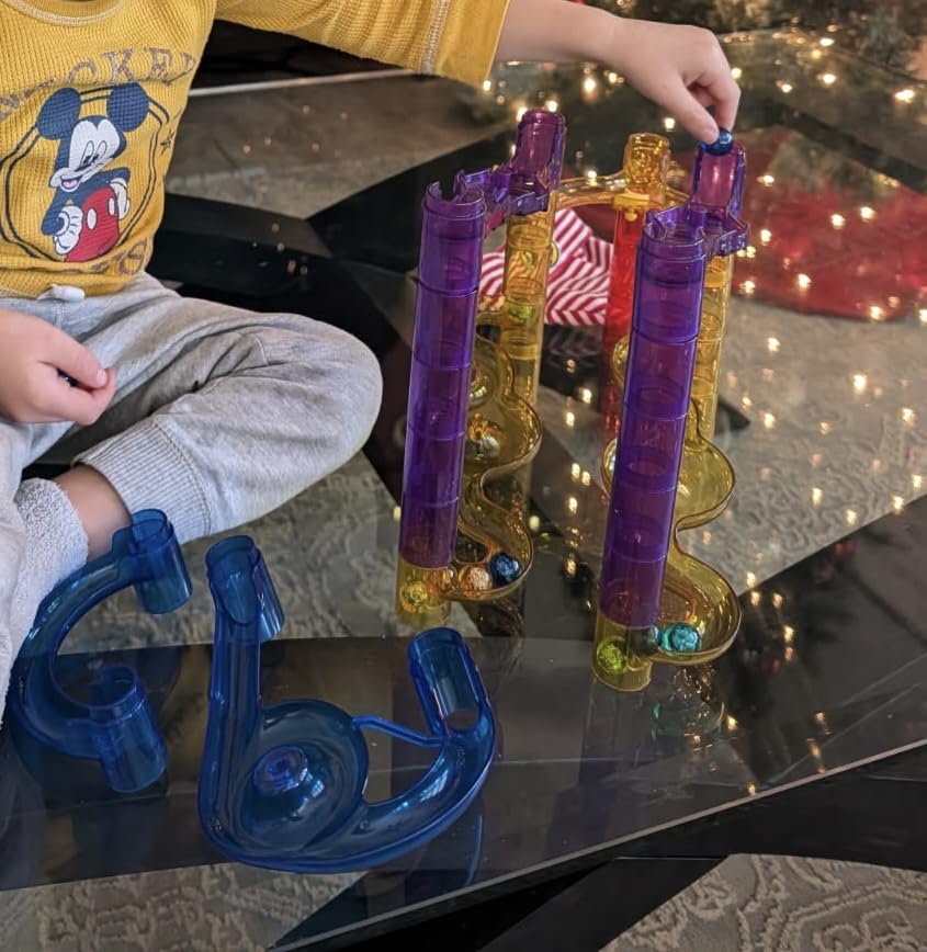 National Geographic Glow-in-the-Dark Marble Run for Kids Ages 8-12 customer photo 1