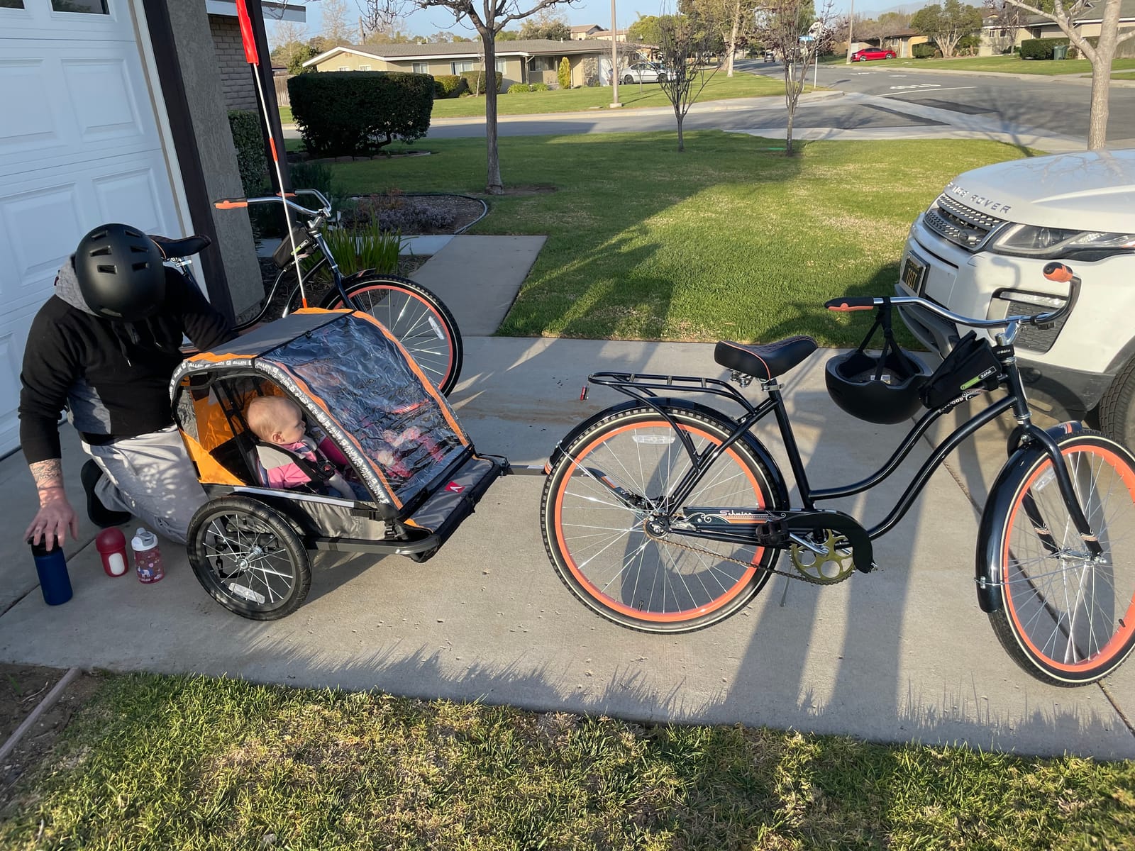 Allen Sports Deluxe Bike Trailer & Stroller customer photo 2
