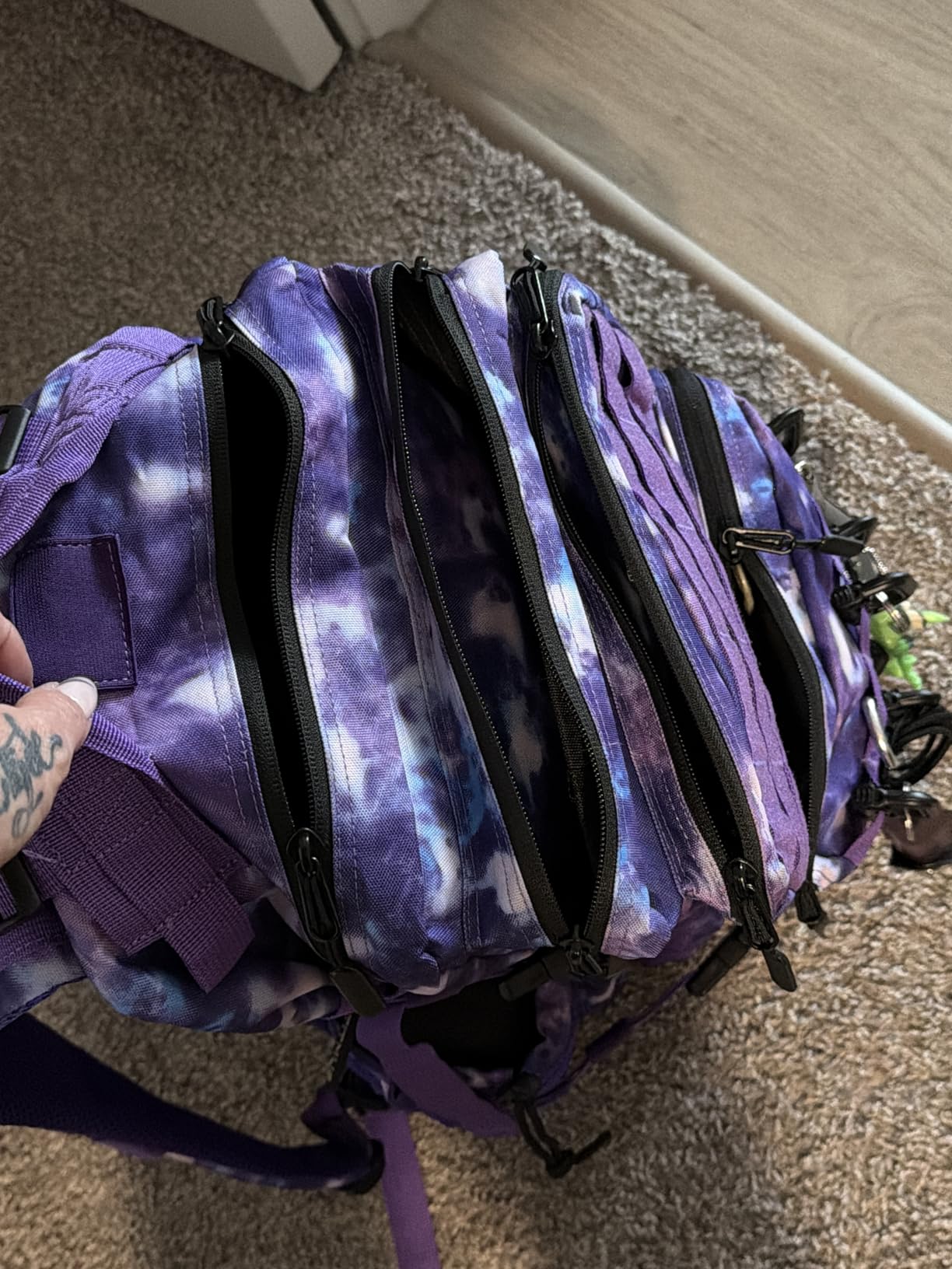 45L Tactical Backpack for Men Women, Military Assault Pack with MOLLE, Large 3 Day Bug Out Bag for Hiking Camping customer photo 2