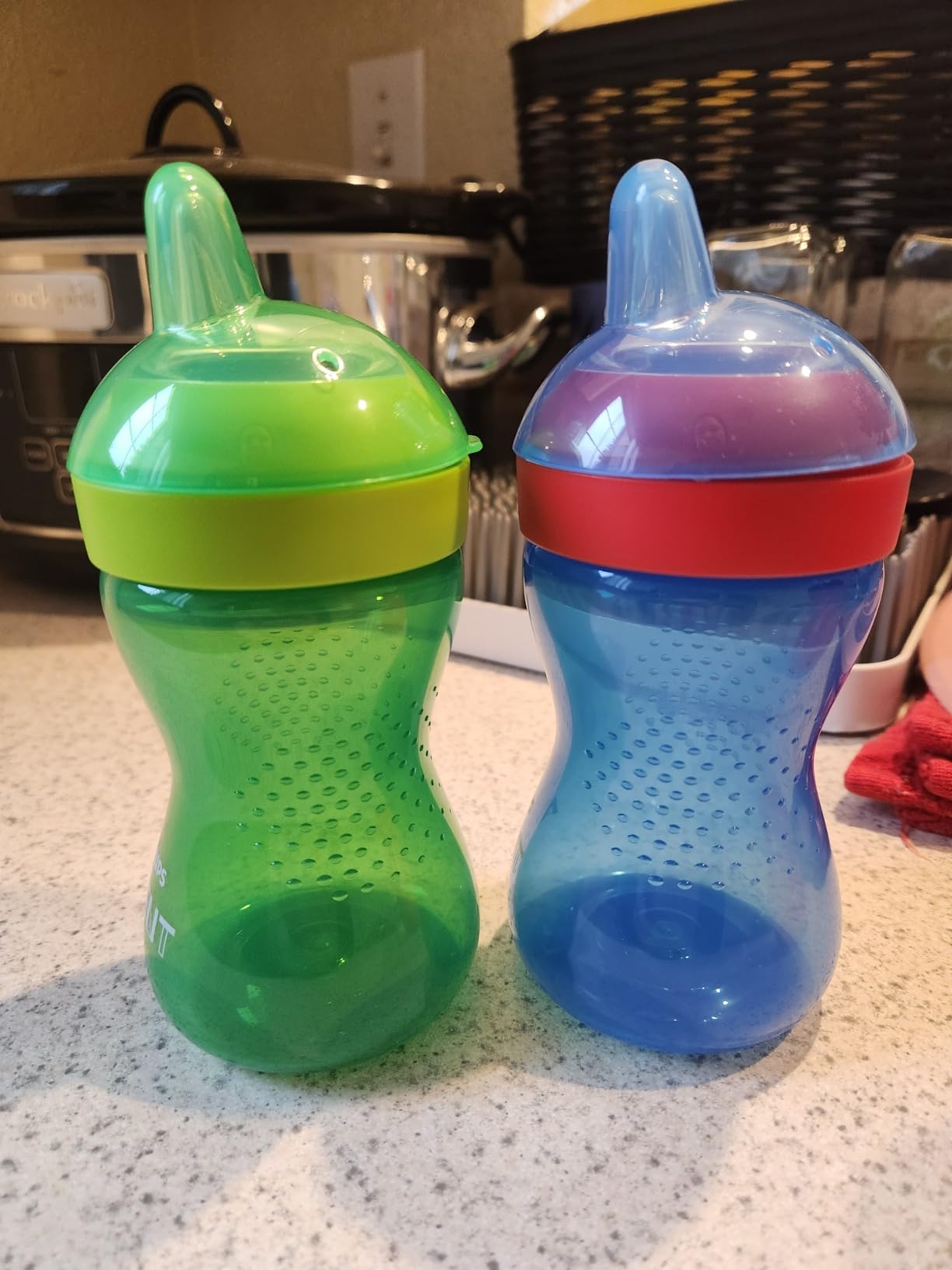Philips Avent My Grippy Spout Sippy Cup, Soft Spout, 10 oz, BPA-Free customer photo 1