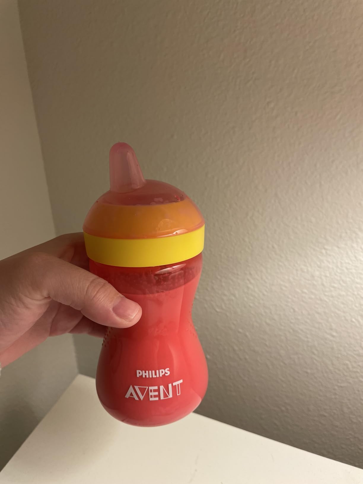 Philips Avent My Grippy Spout Sippy Cup, Soft Spout, 10 oz, BPA-Free customer photo 2