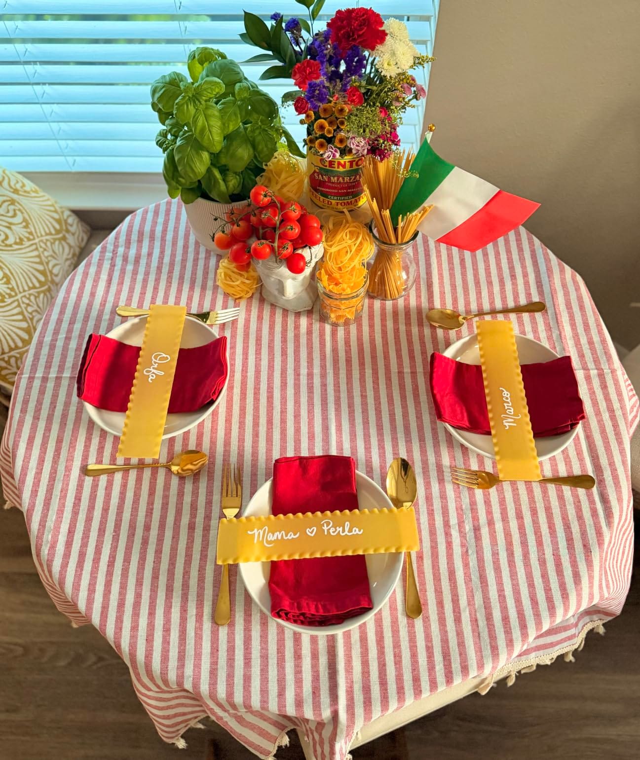 AMZALI Washable Cotton Linen Tablecloths Fabric Tassel Tablecloth Dust-Proof Table Cover for Kitchen Dinning Tabletop Home Decoration Everyday Use (Rectangle/Oblong, 55 x 102 Inch, Linen) customer photo 1
