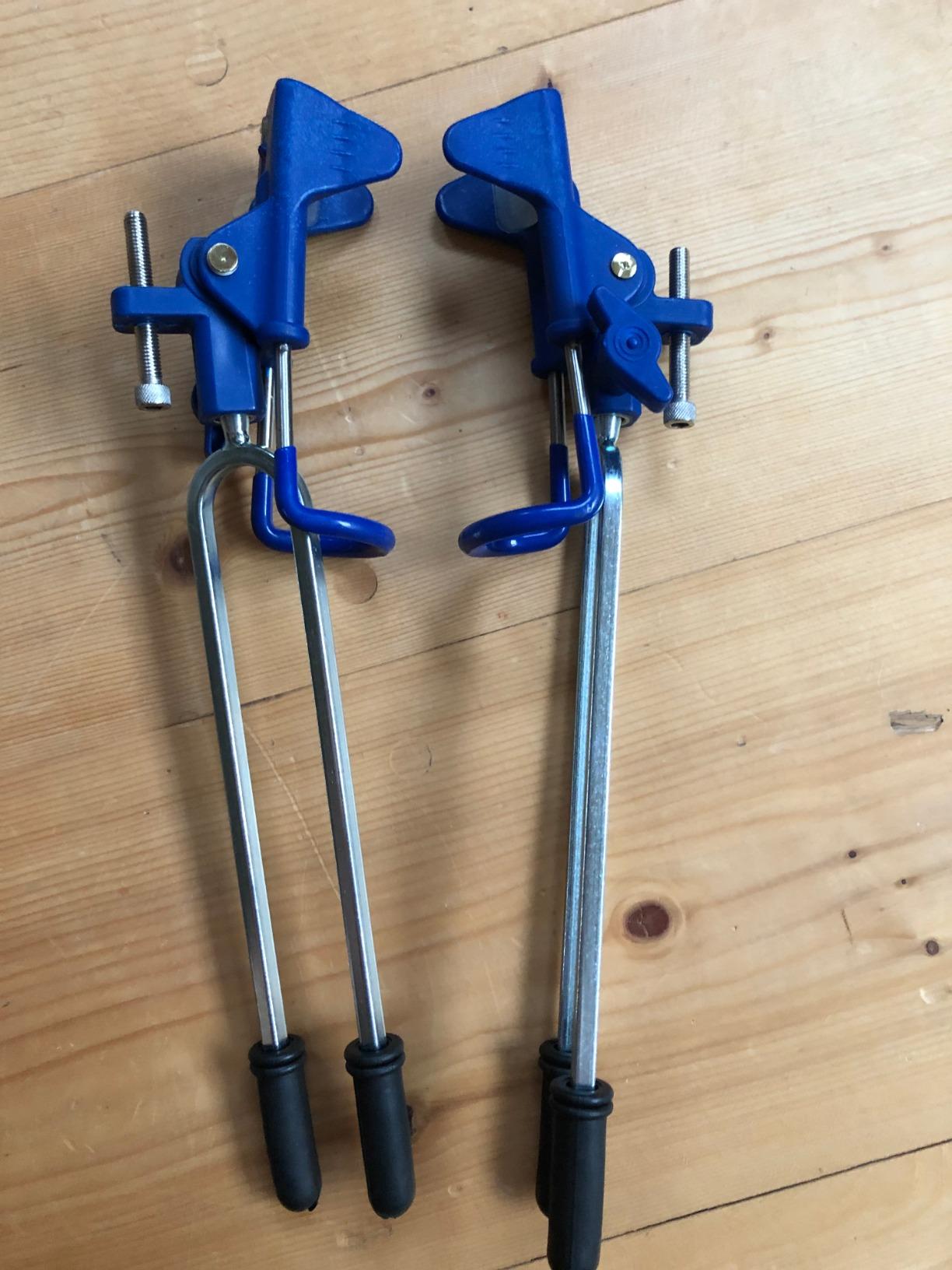Fishing Rod Holder for Ground, 2pcs Fishing Pole Holders for Ground | Bank Fishing Rod Holder with 360 Degree Adjustable Extra Long Drill Stake Rod Stand for Catfish, Beach, Shore and Mud customer photo 2