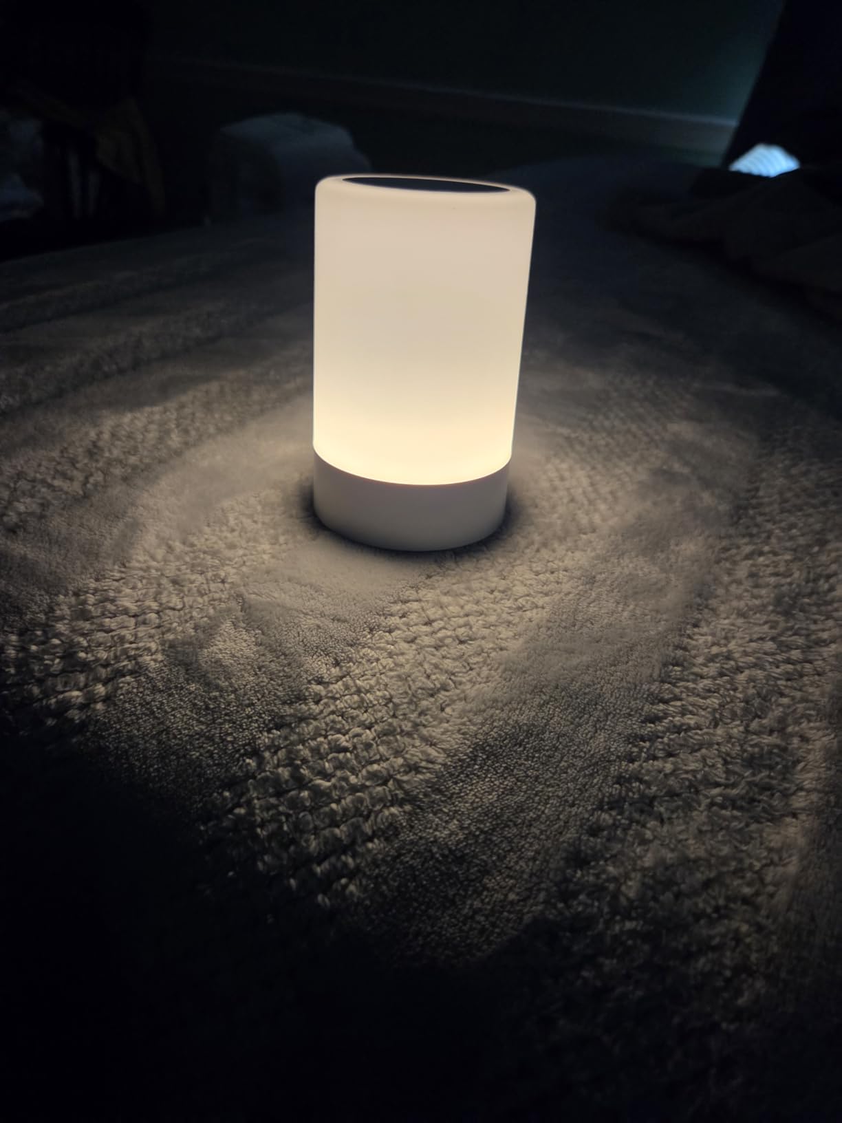 G Keni Nursery Night Light for Baby, Portable LED Touch Night Lamp for Kids and Adult, Breastfeeding, Sleep Aid, USB Rechargeable Nursing Lamp, Bedside Dimmable Warm Night Light, Soft Eye Caring customer photo 2