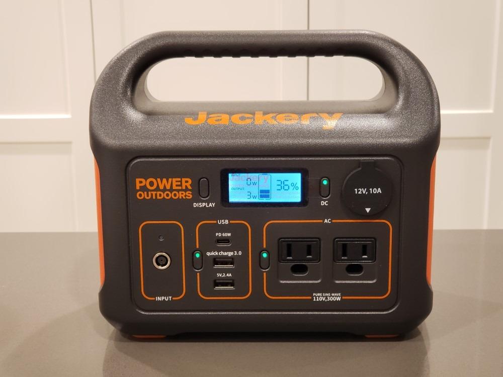 Jackery Explorer 300 Portable Power Station, 292Wh | Backup LiFePO4 Battery, Solar Generator for Outdoors, Camping, Travel, Hunting, Blackout (Solar Panel Optional) customer photo 1