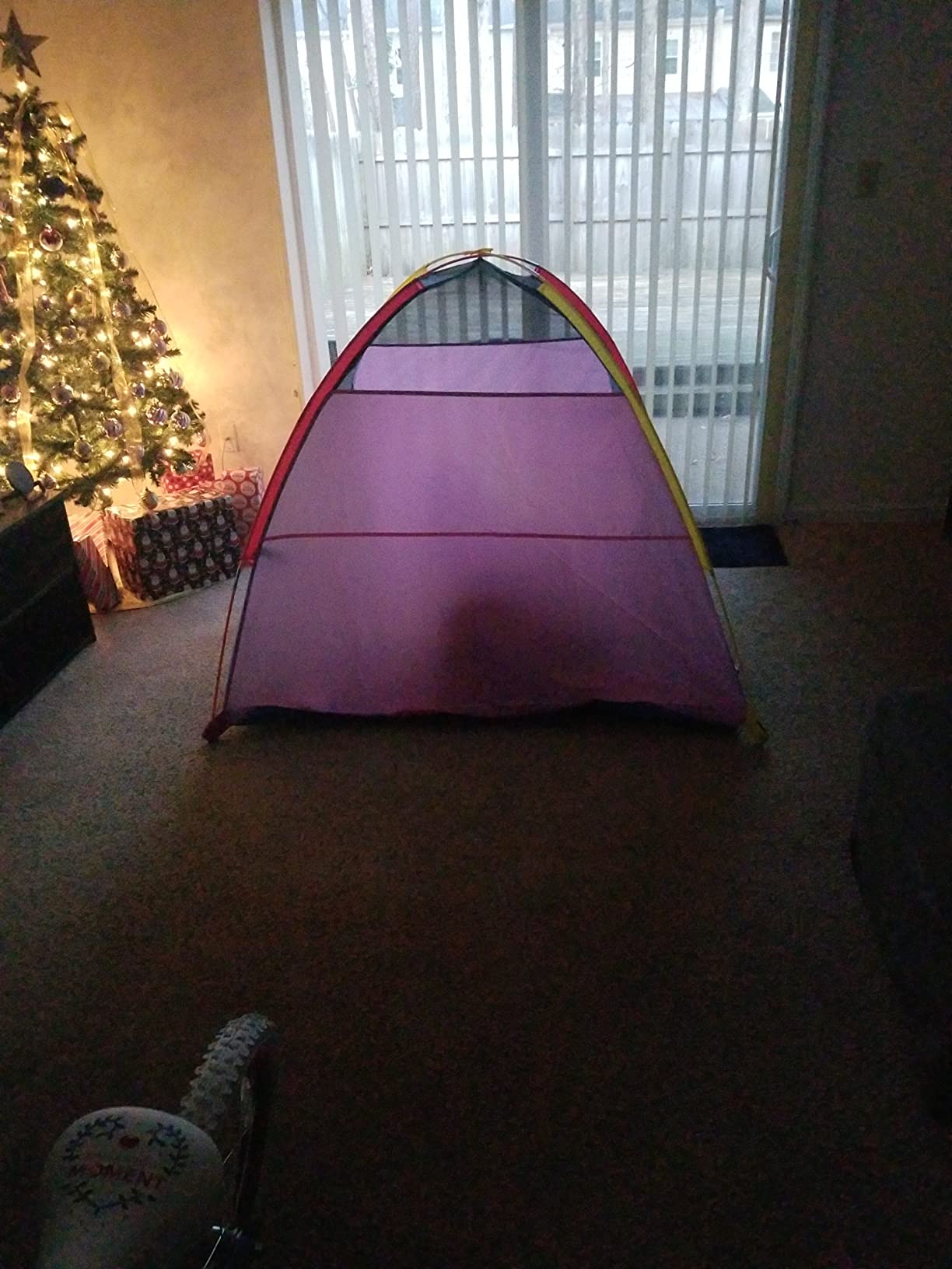NARMAY Play Tent Easy Fun Dome Tent for Kids Indoor/Outdoor Fun - 60 x 60 x 44 inch customer photo 2