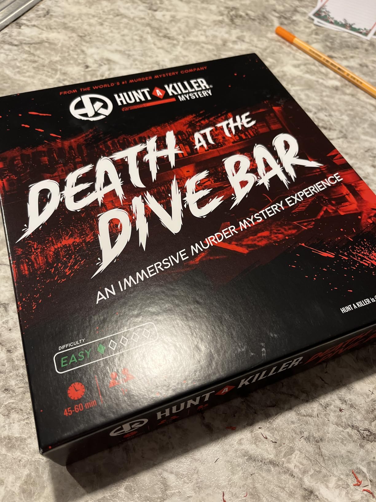 Hunt A Killer: Death At The Dive Bar, Solve a Murder at Old Scratch Tavern, Immersive Murder Mystery Game, Play Detective in Unsolved Mysteries, Great Gift For True Crime Fans, Designed for Ages 14+ customer photo 2