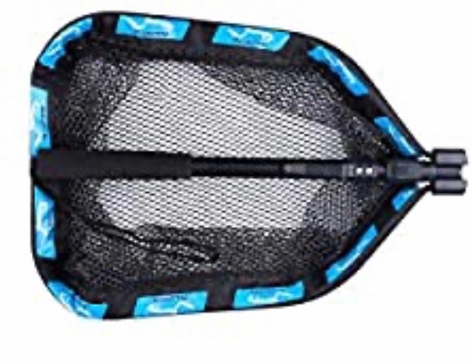 PLUSINNO Floating Fishing Net for Steelhead, Salmon, Fly, Kayak, Catfish, Bass, Trout Fishing, Rubber Coated Foldable Landing Net with Fixed or Telescoping Pole Handle, Fishing Gear and Gifts for Men customer photo 1