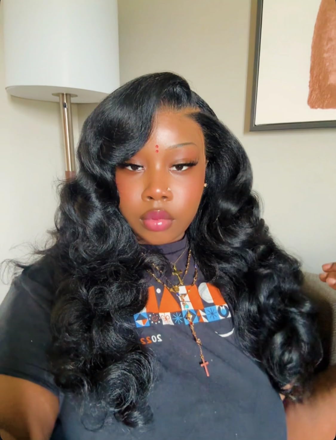 Sensationnel What Lace 13x6 Wig-Latisha, 1B OFFBLACK customer photo 1
