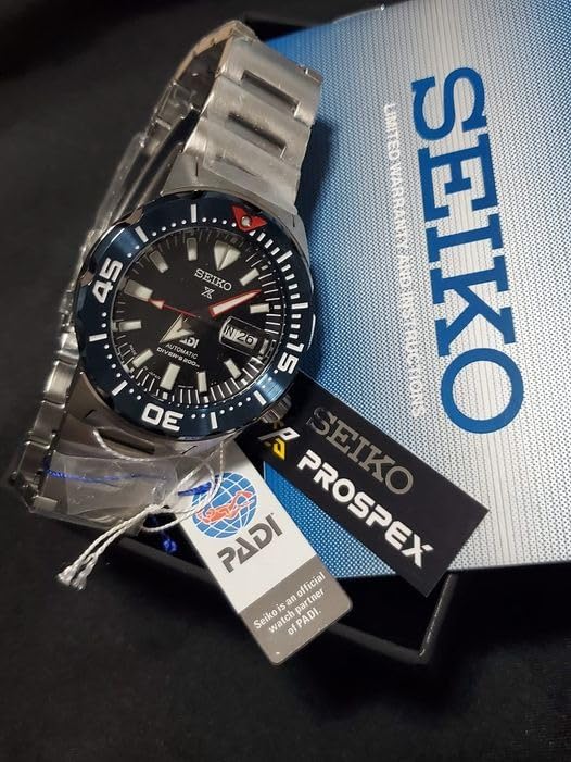 SEIKO SRPE27 Automatic Dive Watch for Men - Prospex PADI Special Edition - LumiBrite Hands, Elapsed Timing Bezel - Water Resistant 200M customer photo 2