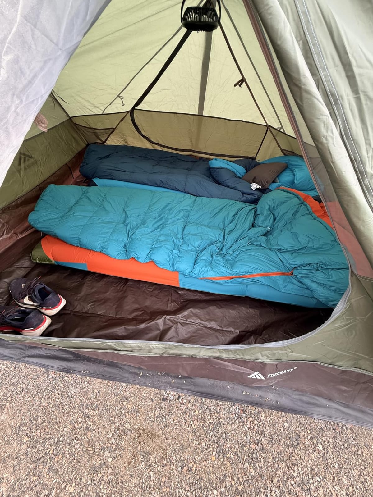 Forceatt Tent for 2 and 3 Person is Waterproof and Windproof, Camping Tent for 3 to 4 Seasons, Lightweight Aluminum Pole Backpacking Tent Can be Set Up Quickly, Great for Hiking customer photo 1