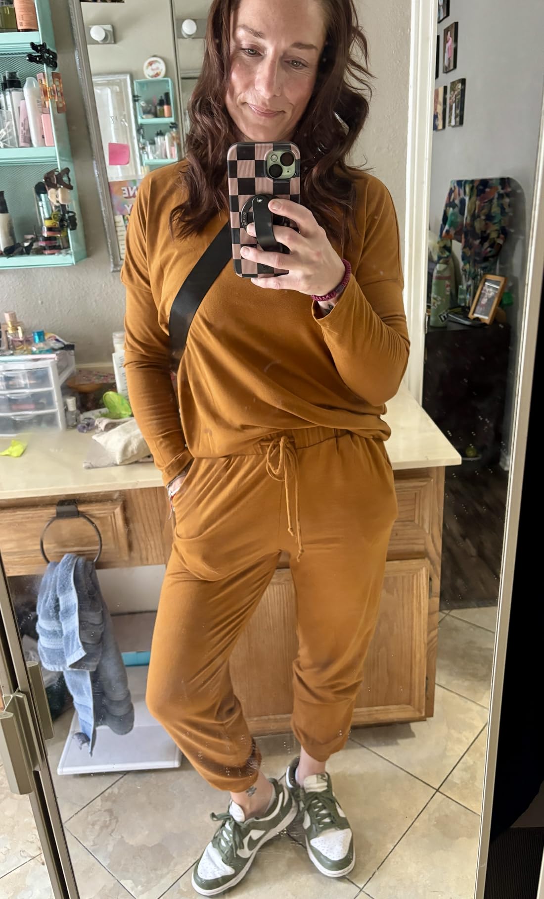 PRETTYGARDEN Airport Travel Outfit Women Fall 2 Piece Matching Lounge Sets customer photo 1