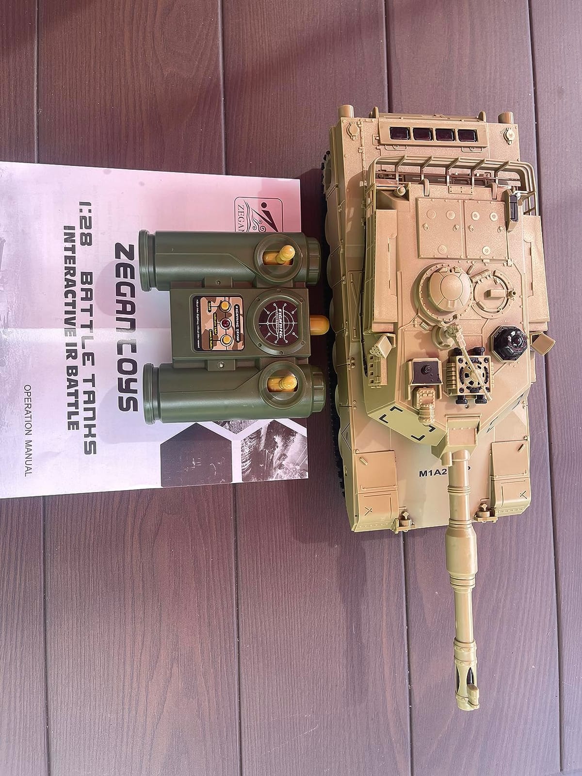 RC Tank US M1A2 Abrams Remote Control Military Tank Toy customer photo 1