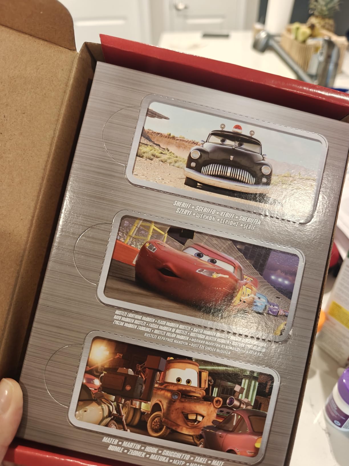 Mattel Disney and Pixar Cars Set of 10 Die-Cast Mini Racers Vehicles, Collectible Set of 1:55 Scale Toy Cars Inspired by Movies customer photo 2