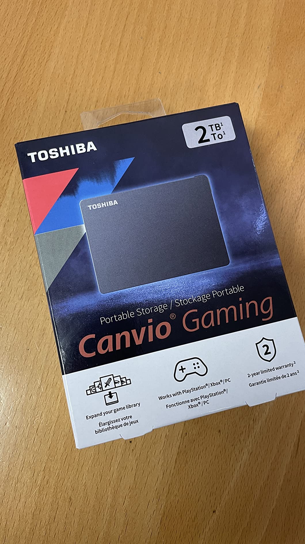 Toshiba Canvio Gaming 1TB Portable External Hard Drive USB 3.0, Black for PlayStation, Xbox, PC, & Mac - HDTX110XK3AA customer photo 2