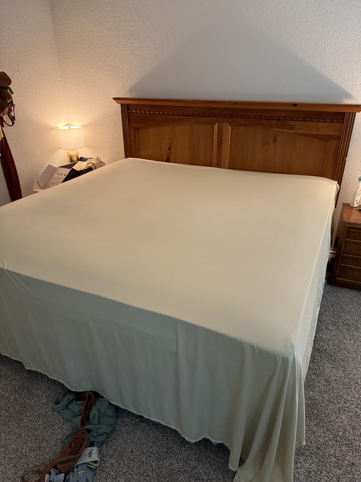 DECOLURE 100% Viscose Derived from Bamboo Sheets King Size | 4 Pc Bed Set customer photo 2