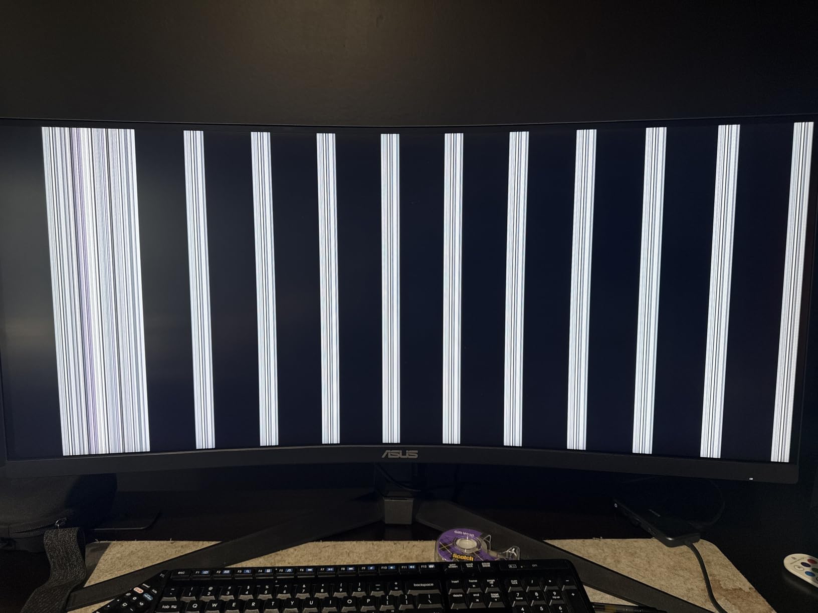 ASUS TUF Gaming VG34VQL1B 34 Inch 1440p 165Hz Ultrawide HDR Gaming Monitor customer photo 2