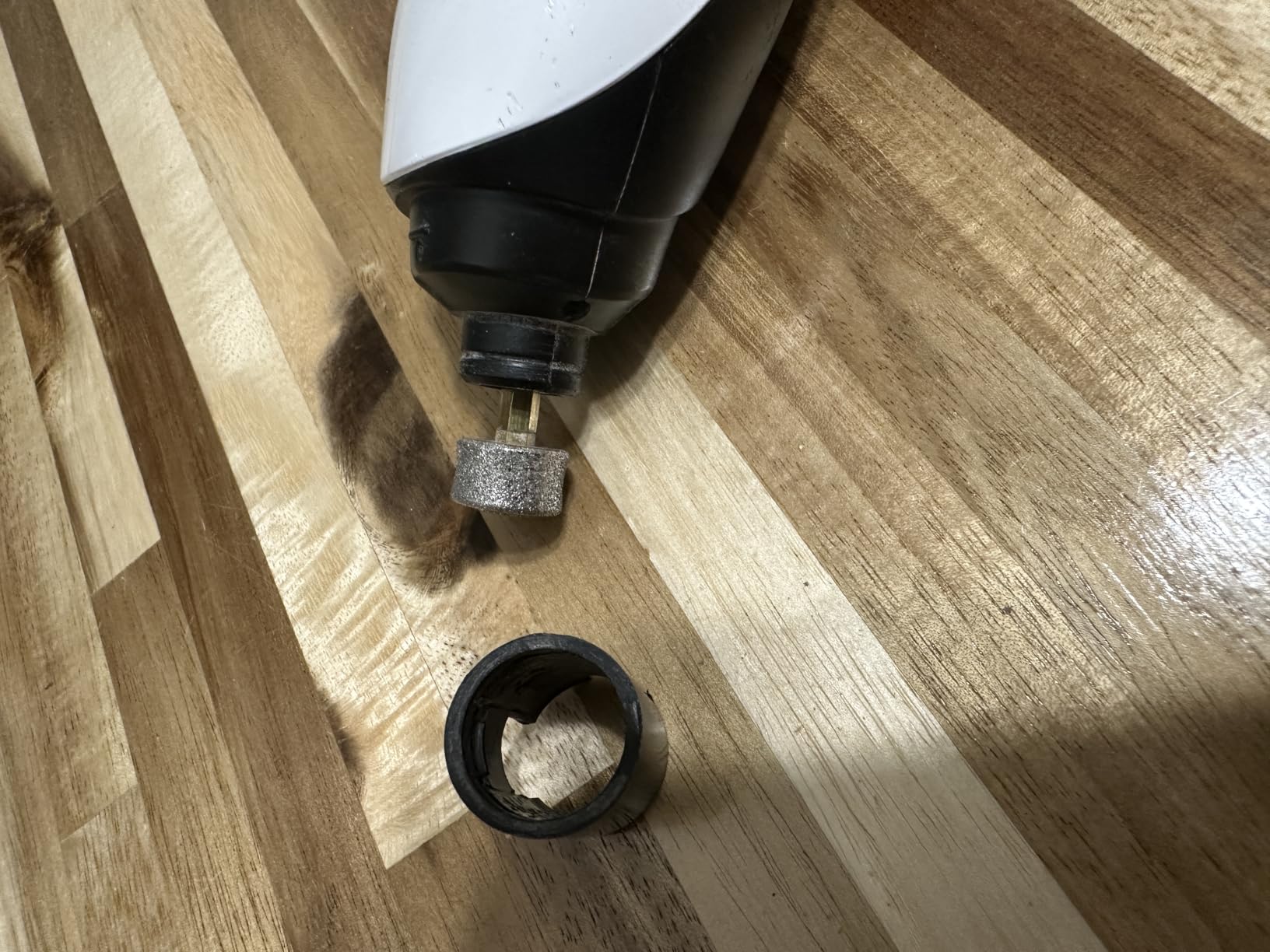 LuckyTail Dog Nail Grinder, Whisper-Quiet, Low-Vibration Trimmer with Light customer photo 2
