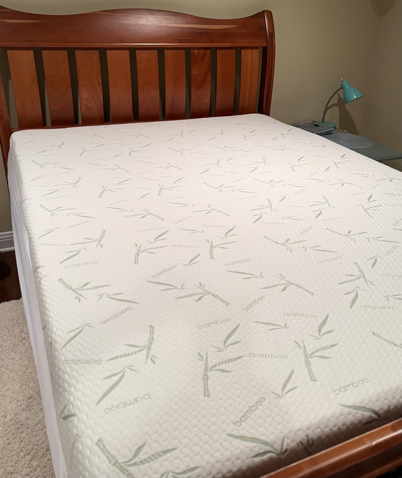 King Waterproof Mattress Protector, Rayon Made from Bamboo Mattress Pad Cover, Soft Breathable Cooling Mattress Pad Cover,Mattress Protector up to 21” Deep Pocket Tightly Fitted Mattress Protection customer photo 2