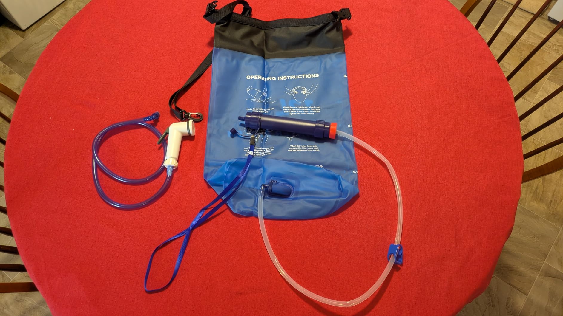 Membrane Solutions 6L Gravity Water Filter Pro for Group Camping customer photo 1