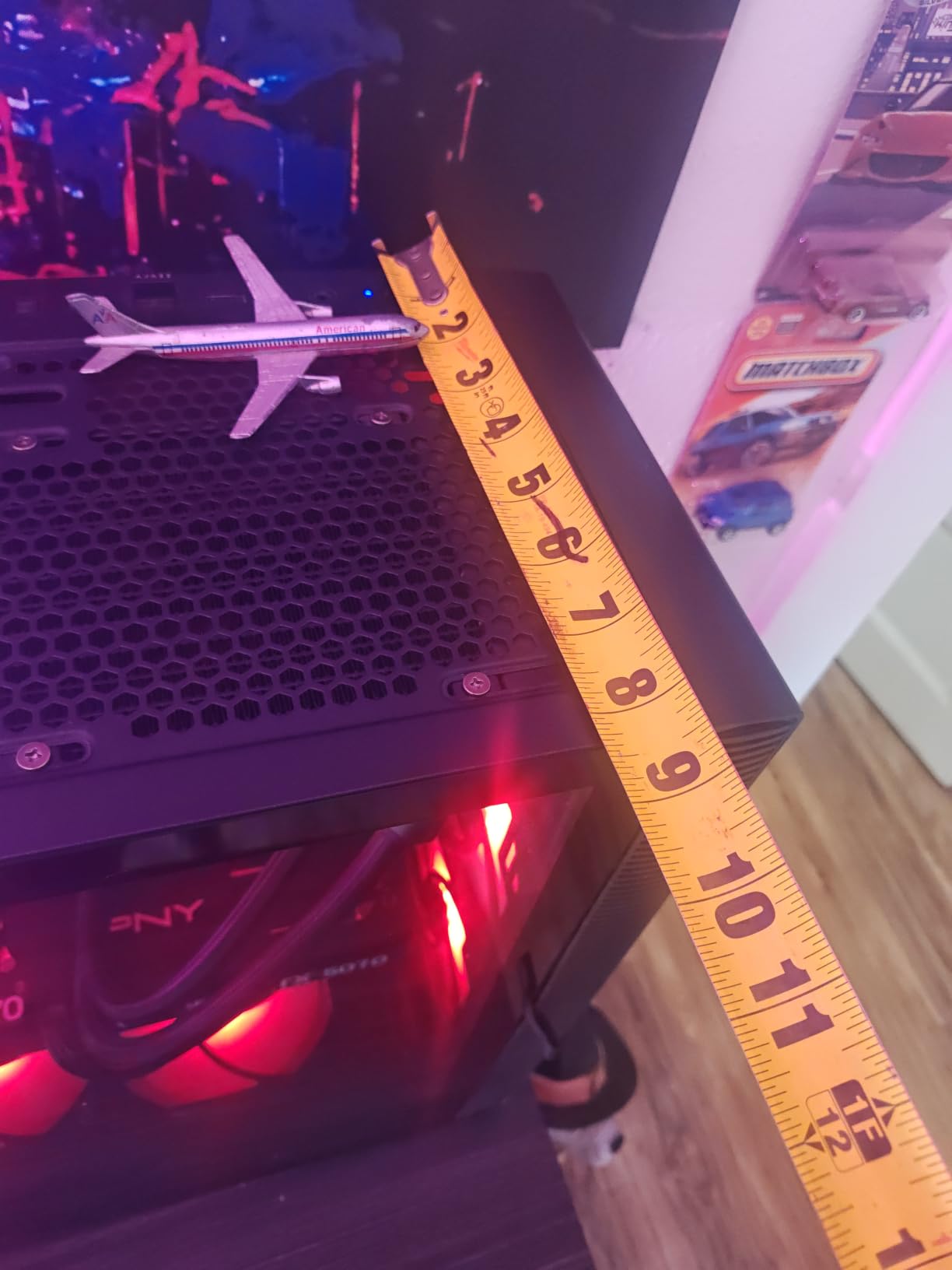 MONTECH X3 Mesh High Airflow ATX Mid-Tower PC Case, 6 Fixed RGB Fans, Black customer photo 2