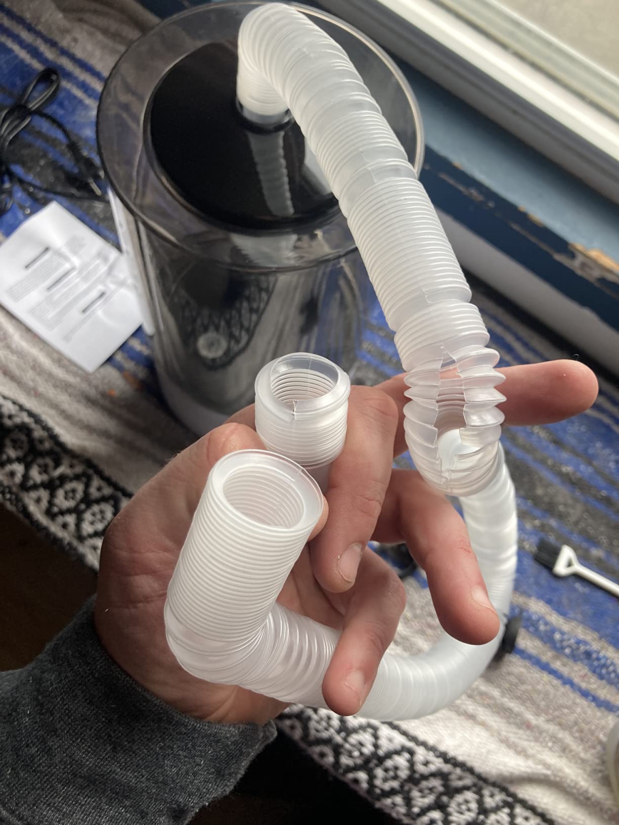 Dreyoo Reptile Humidifier Fogger, 4L Cool Mist Fog Mister with Tube | Reptile Humidifier Tortoise Habitat Chameleon Snake Amphibians, Compatible with All Terrariums, Cages and Enclosures customer photo 1