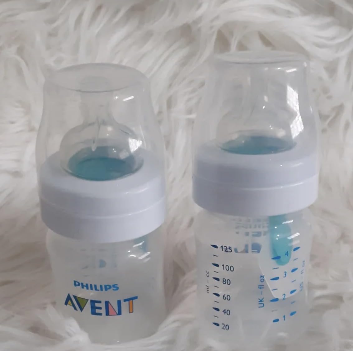 Philips Avent Anti-Colic Baby Bottle with AirFree Vent, Medium Flow, 9 oz customer photo 2