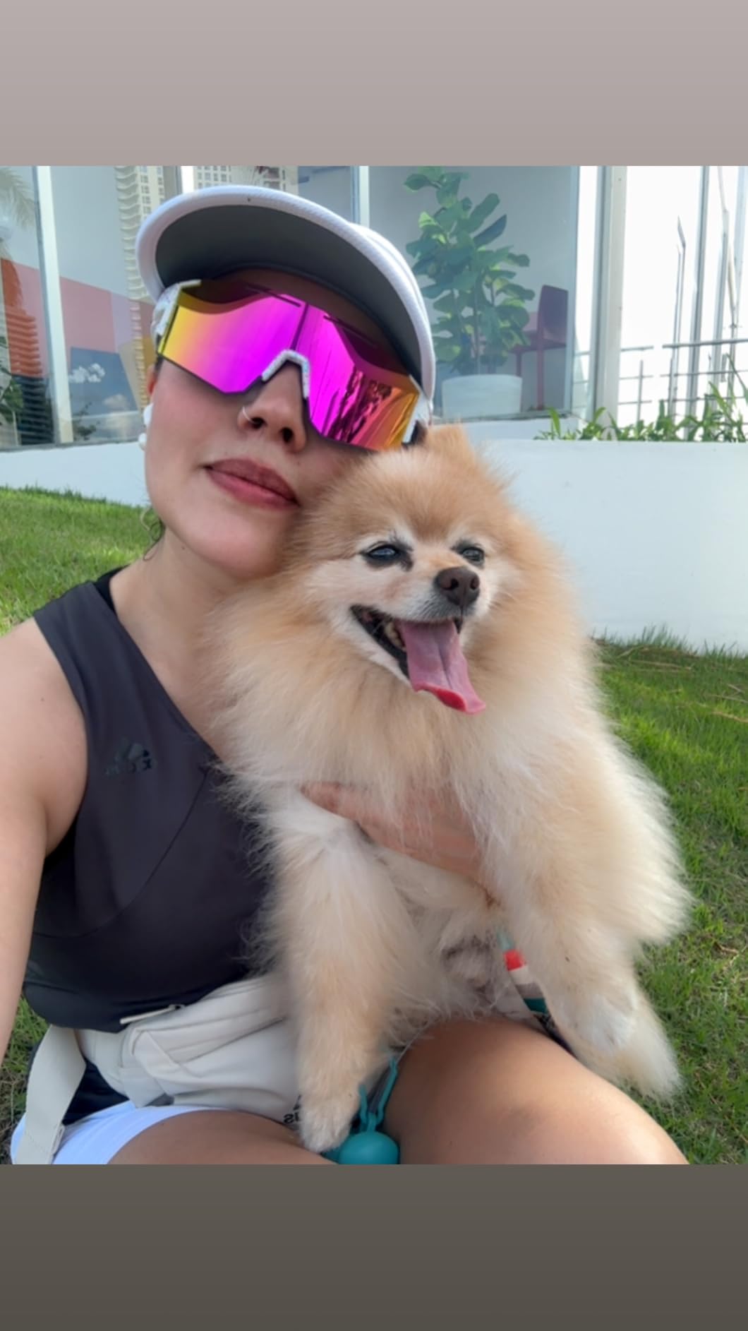 Ukoly Sport Sunglasses for Men and Women,HD PC Lens UV400 Protection customer photo 2