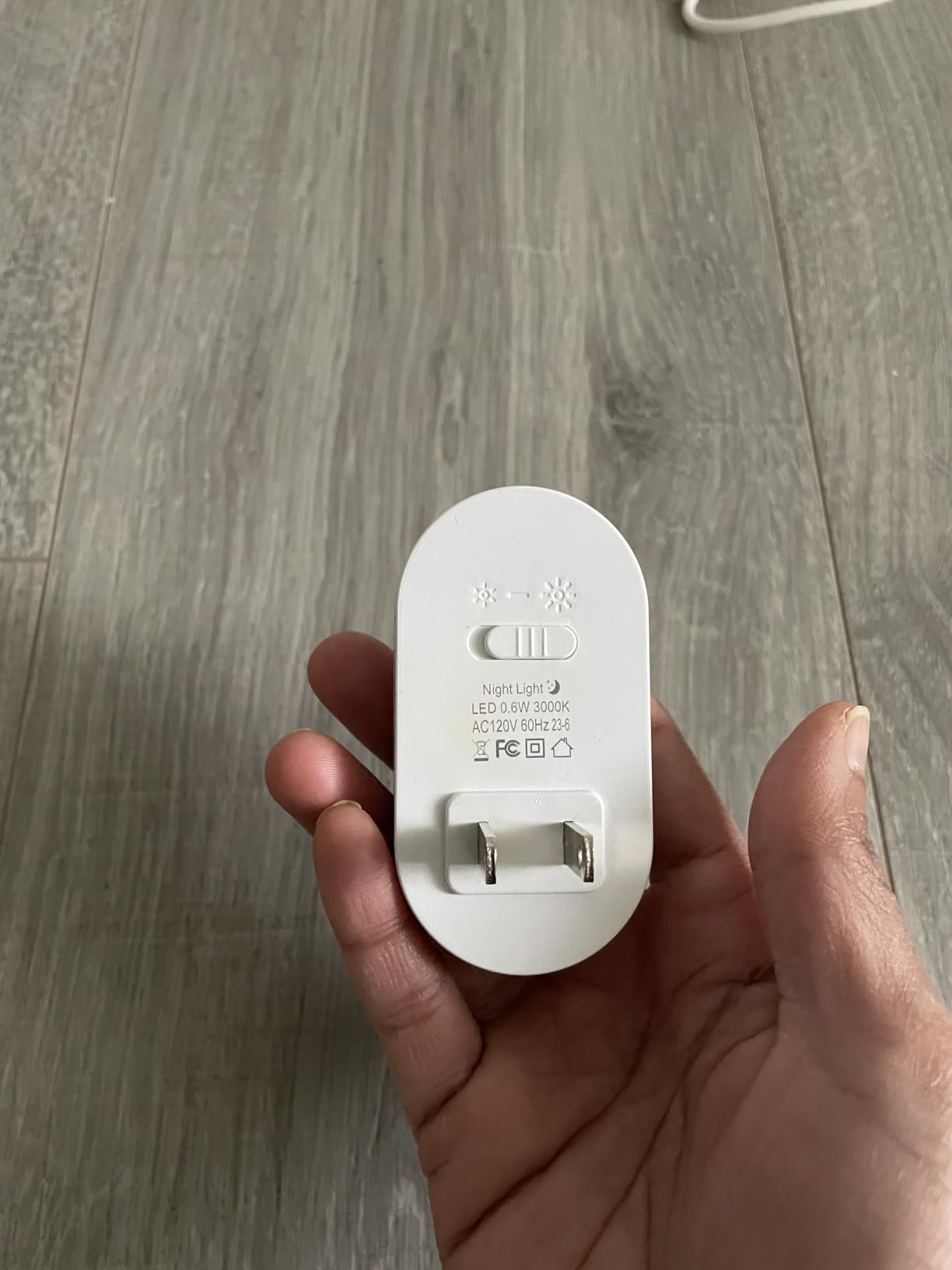 L LOHAS LED Night Lights Plug into Wall, [2 Pack] LED Dimmable Night Light customer photo 2
