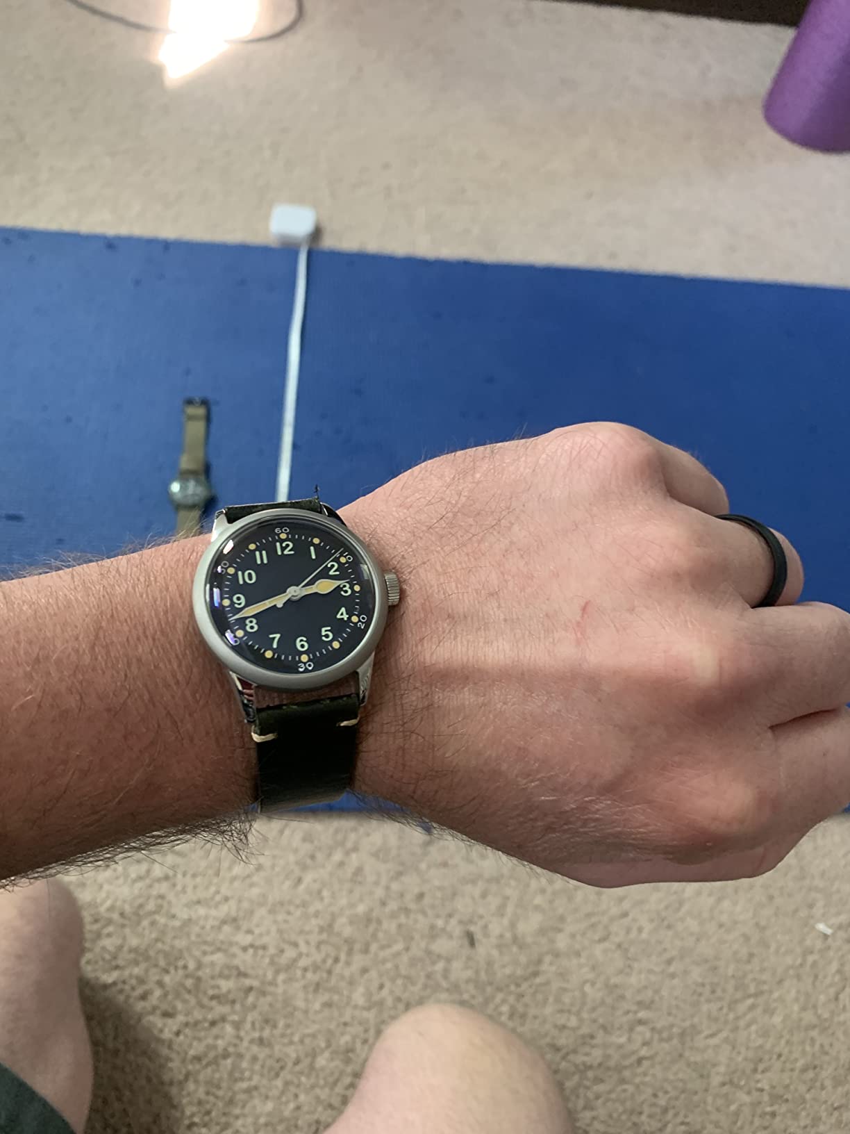 PRAESIDUS A-11 Military Watch | Automatic WW2 Field Watch for Men | 38mm/42mm Stainless Steel Case and 100M Water Resistance, Assembled in USA customer photo 1