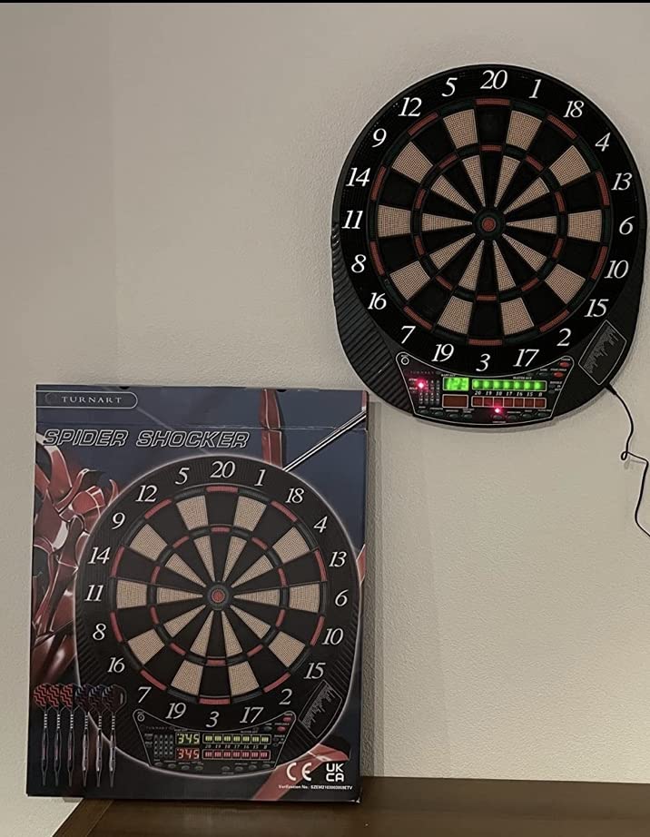 Turnart Electronic Dart Board for 16 Players LED Display customer photo 2