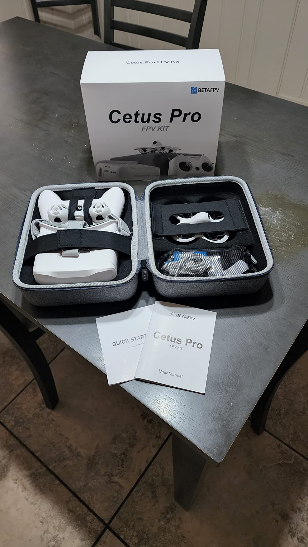 BETAFPV Cetus Pro FPV Kit, LiteRadio 2 SE Transmitter, VR02 FPV Goggles customer photo 1