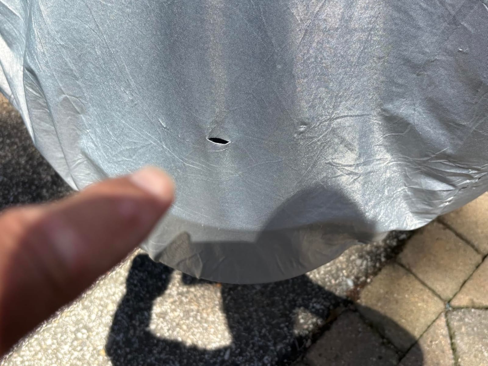EzyShade Car Cover Waterproof All Weather. See Vehicle Size-Chart. Size A4 | Multi-Layer Outdoor Car Covers for Automobiles. Rain Sun Snow UV Dust Protection. Sedan, Hatch, SUV, Truck - See Size Chart customer photo 1