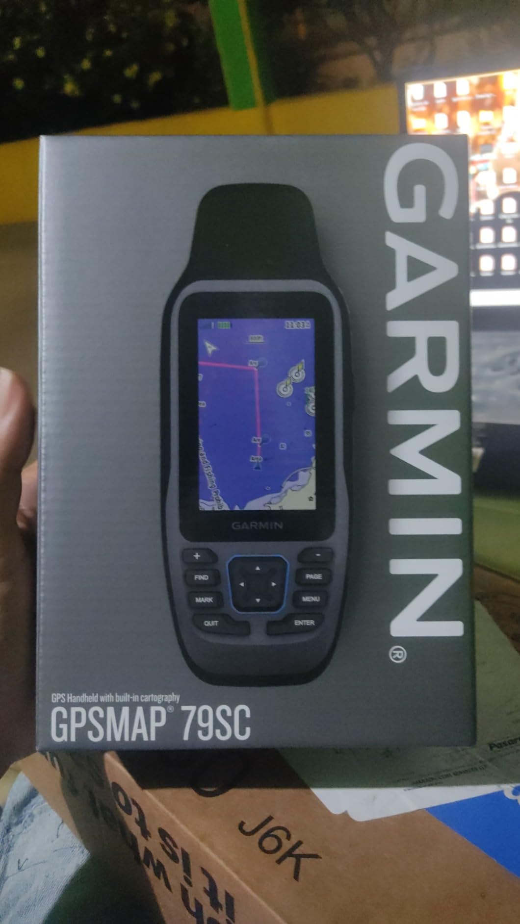 Garmin GPSMAP 79sc, Marine GPS Handheld Preloaded with BlueChart g3 Coastal Charts, Rugged Design and Floats in Water customer photo 1